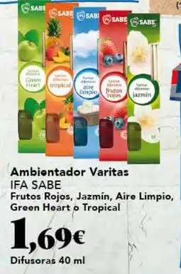 Gadis IFA SABE Ambientador Varitas oferta