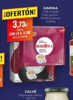 Arenas CashDiplo GIMOKA Café molido Gran gusto / Molido intenso oferta