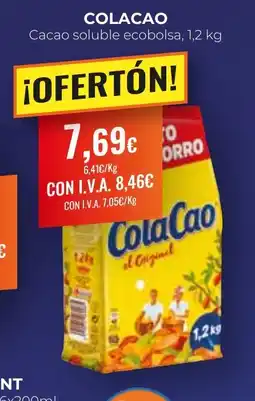 Arenas CashDiplo COLACAO Cacao soluble ecobolsa oferta