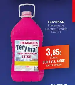 Arenas CashDiplo TERYMAR Fregasuelos superperfumado luxe oferta