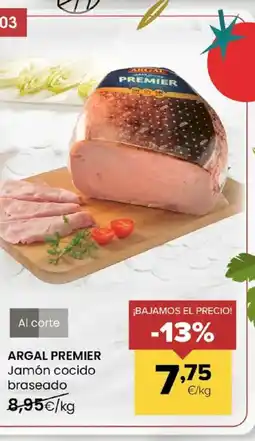 Autoservicios Familia ARGAL PREMIER Jamón cocido braseado oferta