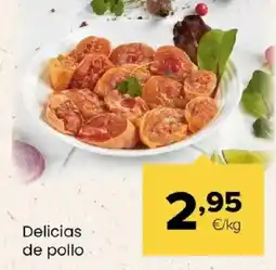 Autoservicios Familia Delicias de pollo oferta