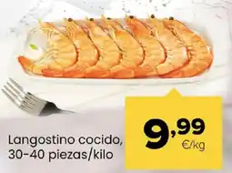 Autoservicios Familia Langostino cocido oferta