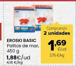 Autoservicios Familia EROSKI BASIC Palitos de mar oferta