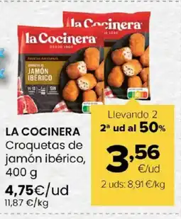 Autoservicios Familia LA COCINERA Croquetas de jamón ibérico oferta