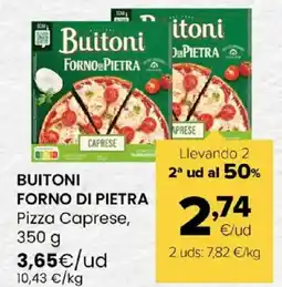 Autoservicios Familia BUITONI FORNO DI PIETRA Pizza Caprese oferta