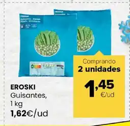Autoservicios Familia EROSKI Guisantes oferta