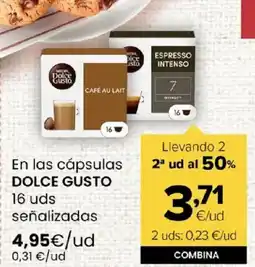 Autoservicios Familia DOLCE GUSTO En las cápsulas oferta