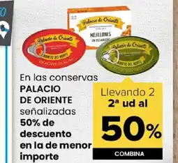Autoservicios Familia PALACIO DE ORIENTE En las conservas oferta
