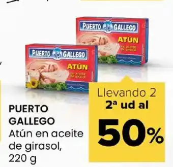 Autoservicios Familia PUERTO GALLEGO Atún en aceite de girasol oferta
