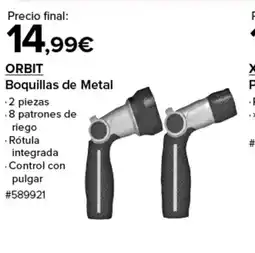 Costco ORBIT Boquillas de Metal oferta