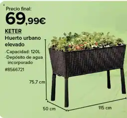 Costco KETER Huerto urbano elevado oferta
