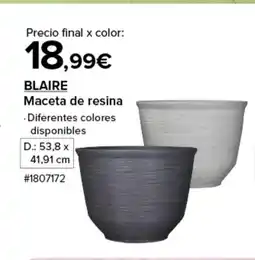 Costco BLAIRE Maceta de resina oferta