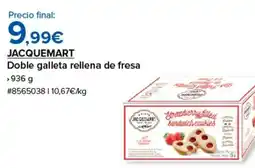 Costco JACQUEMART Doble galleta rellena de fresa oferta