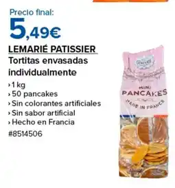 Costco LEMARIÉ PATISSIER Tortitas envasadas individualmente oferta