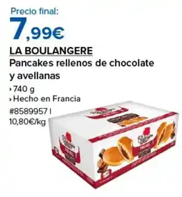 Costco LA BOULANGERE Pancakes rellenos de chocolate y avellanas oferta