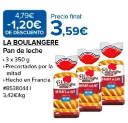Costco LA BOULANGERE Pan de leche oferta