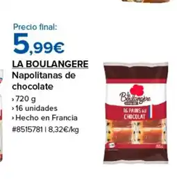 Costco LA BOULANGERE Napolitanas de chocolate oferta