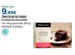 Costco TRAITEUR DE PARIS Coulant de chocolate oferta