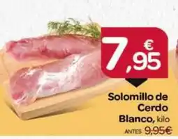 Supermercados El Jamón Solomillo de Cerdo Blanco oferta