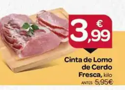 Supermercados El Jamón Cinta de Lomo de Cerdo Fresca oferta