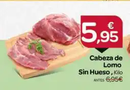Supermercados El Jamón Cabeza de Lomo Sin Hueso oferta
