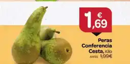 Supermercados El Jamón Peras Conferencia Cesta oferta