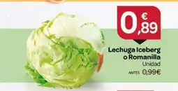 Supermercados El Jamón Lechuga Iceberg o Romanilla oferta
