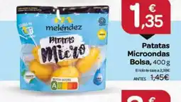 Supermercados El Jamón Patatas Microondas Bolsa oferta