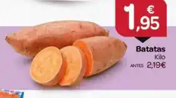 Supermercados El Jamón Batatas oferta