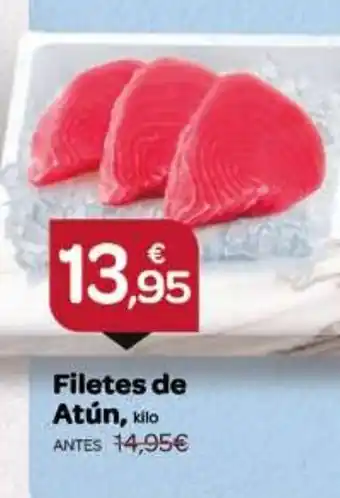 Supermercados El Jamón Filetes de Atún oferta