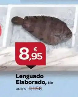 Supermercados El Jamón Lenguado Elaborado oferta