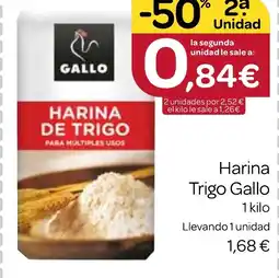 Supermercados El Jamón GALLO Harina Trigo oferta