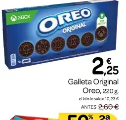 Supermercados El Jamón OREO Galleta Original oferta