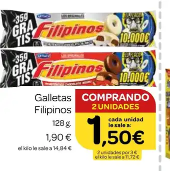 Supermercados El Jamón FILIPINOS Galletas oferta