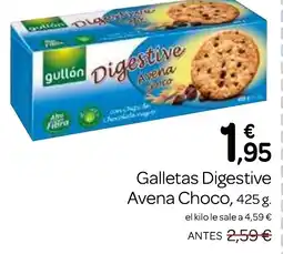 Supermercados El Jamón Galletas Digestive Avena Choco oferta