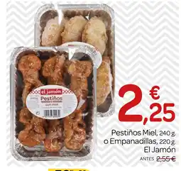 Supermercados El Jamón EL JAMÓN Pestiños Miel o Empanadillas oferta