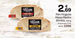 Supermercados El Jamón BIMBO Pan Hogaza Masa Madre oferta