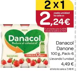 Supermercados El Jamón DANACOL Danone oferta