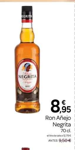 Supermercados El Jamón NEGRITA Ron Añejo oferta