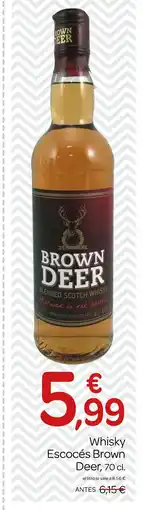 Supermercados El Jamón BROWN DEER Whisky Escocés oferta