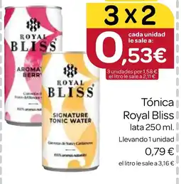 Supermercados El Jamón ROYAL BLISS Tónica oferta