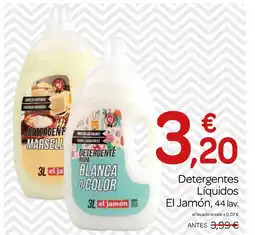 Supermercados El Jamón EL JAMÓN Detergentes Líquidos oferta