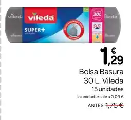 Supermercados El Jamón VILEDA Bolsa Basura oferta