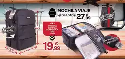 Supermercados El Jamón Mochila viaje oferta