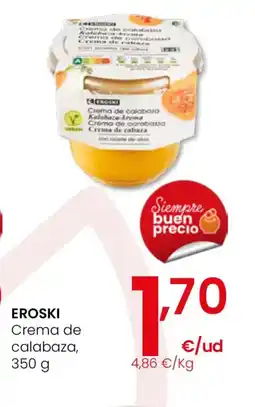 Eroski EROSKI Crema de calabaza oferta