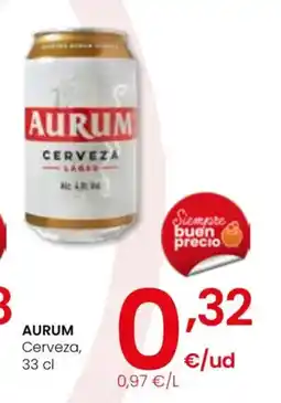 Eroski AURUM Cerveza oferta