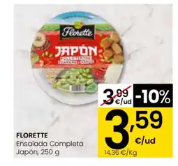 Eroski FLORETTE Ensalada Completa Japón oferta