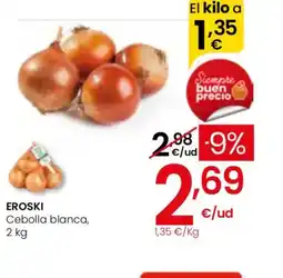 Eroski EROSKI Cebolla blanca oferta