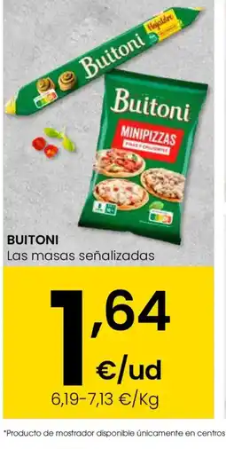 Eroski BUITONI Las masas señalizadas oferta